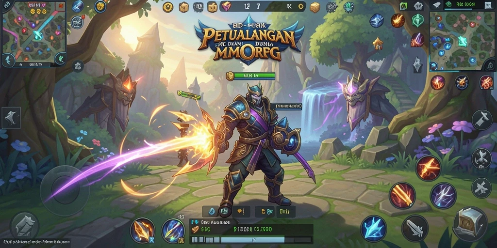 Gameplay seru dan interaksi pemain di dunia MMORPG