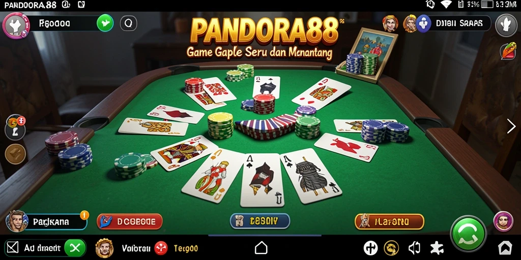 Tampilan gameplay PANDORA88 yang intens dan menarik.