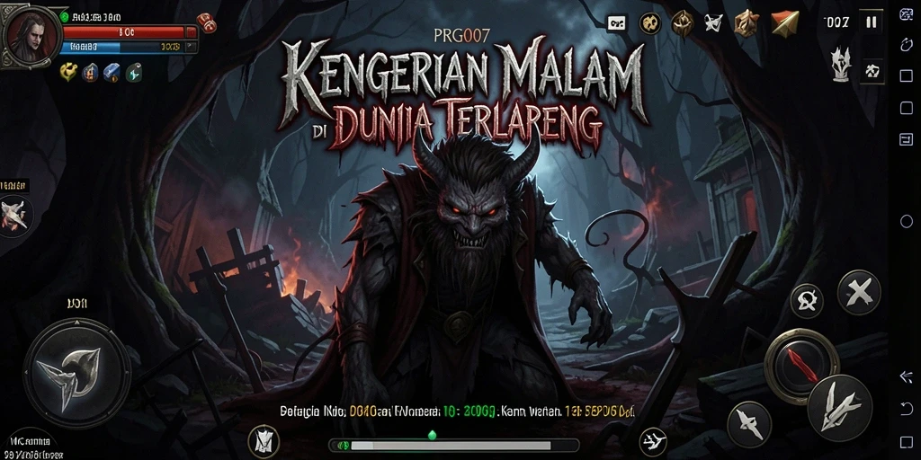 Gameplay mengerikan dengan makhluk menyeramkan di PRG007.