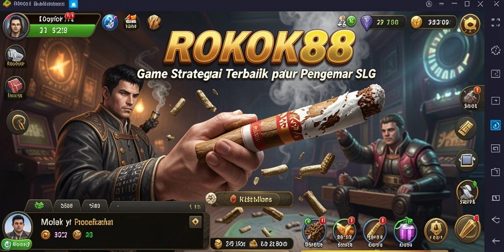 Tangkapan layar ROKOK88 menampilkan pertarungan strategi yang mendebarkan di dalam game.
