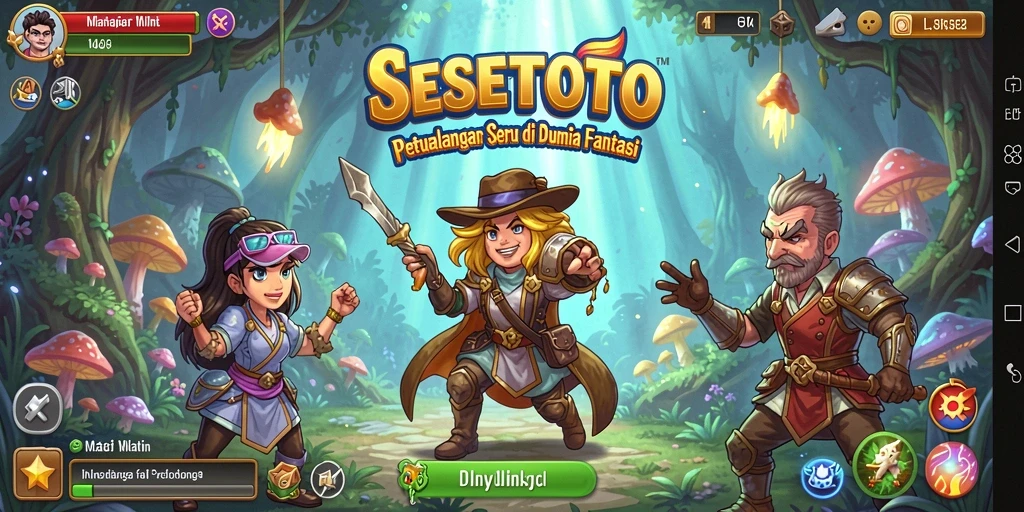 Tampilan gameplay <strong>SESETOTO</strong> dengan aksi seru dan eksplorasi mendalam.