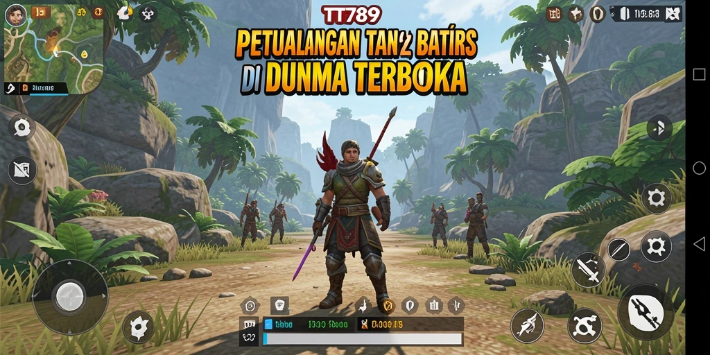 Screenshot gameplay TT789 yang menampilkan petualangan Open World yang seru.